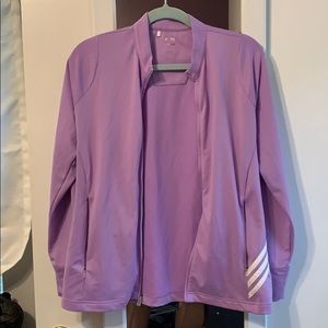 Adidas Climalite Lavender Gold Jacket